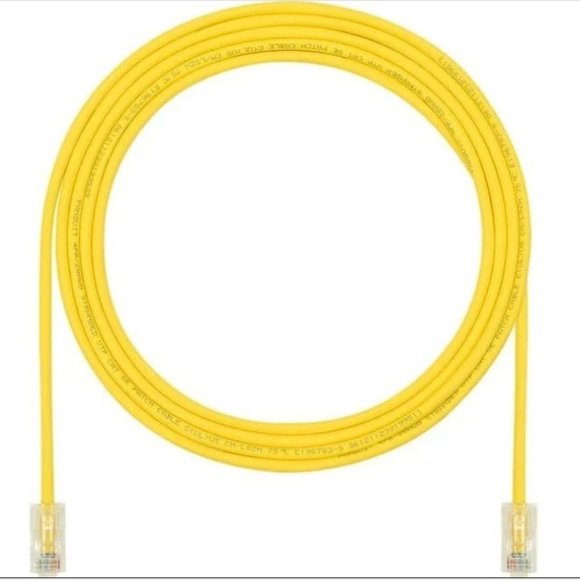 Panduit UTP28SP14YL Yellow 14 Ft Cat6 Performance  UTP (4.27m) - Picture 1 of 5